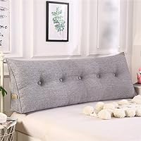 Amazon｜背もたれ クッション 80*50*20 三角クッション ベッド 大きい